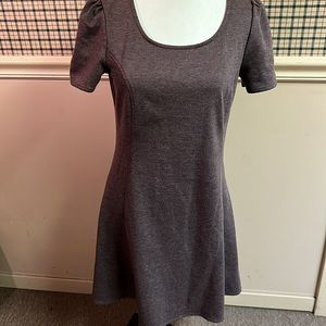 Frenchi Brown Short Sleeve Dress